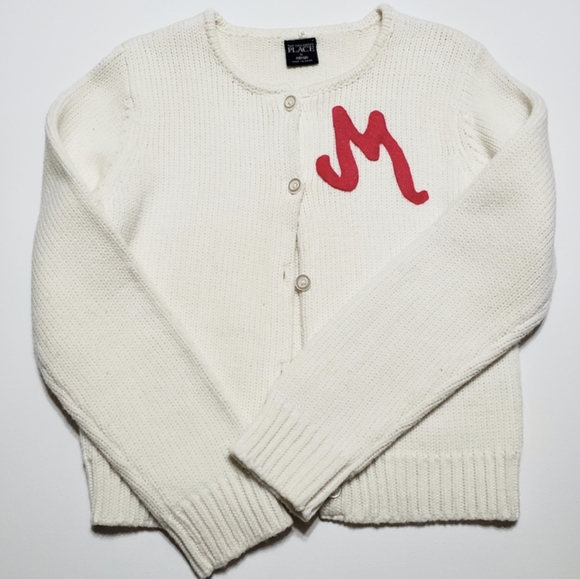 🏠 The Children's Place Monogram M Sweater - Picture 4 of 8
